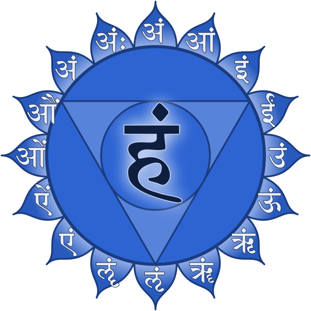 Vishuddha Chakra simhasana