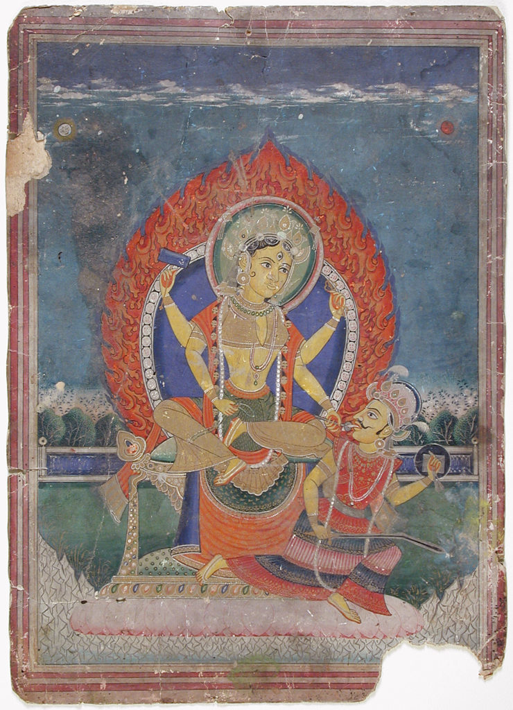 Mahavidya Bagalamukhi (Los Angeles County Museum of Art)