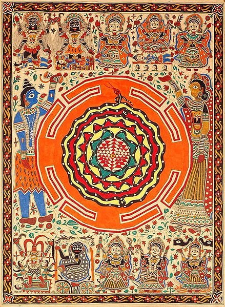 Representación ancestral de las 10 Mahavidias