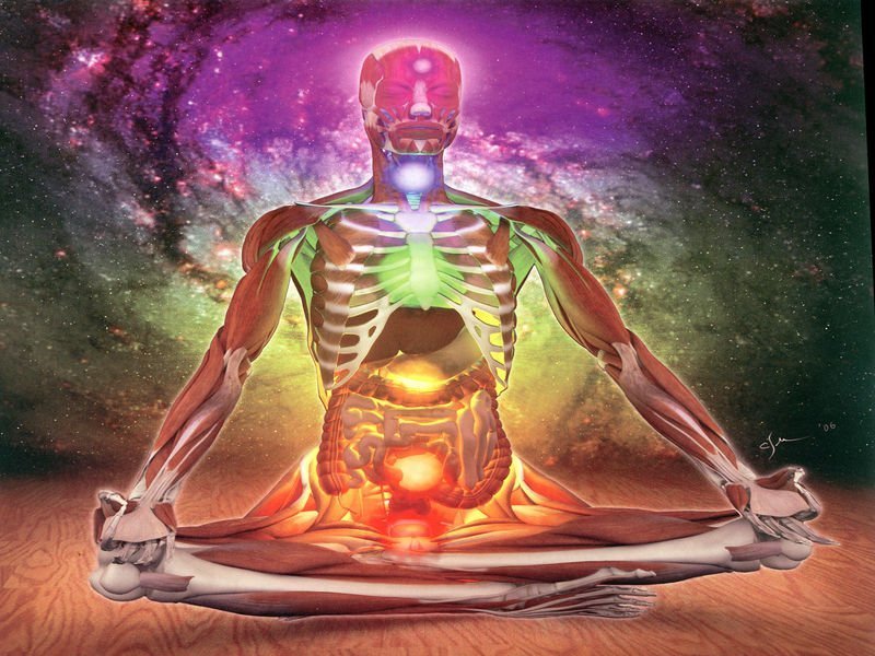 La sublimación permite activar los siete chakras