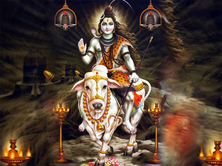 La noche de Shiva o Shivaratri es la noche antes del día de la luna nueva de cada mes. Durante este suceso astrológico, y debido a la ausencia de la influencia de la luna, las energías solares y masculinas (representadas por Shiva) se manifiestan al máximo