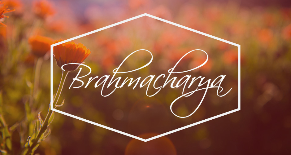 Yama Brahmacharya tradicionalmente se entiende como el "comportamiento que conduce a Brahman",