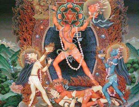 La quinta Mahavidya Chinnamasta es trascendental para el cese de la mente.