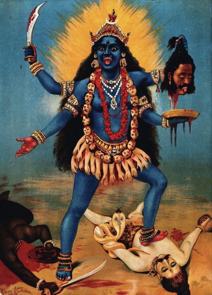 La Mahavidya Kali es el tiempo más allá del tiempo