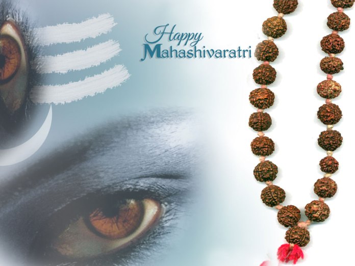 El Shivaratri existe un evento especial que es el Maha Shivaratri que se celebra cada año.