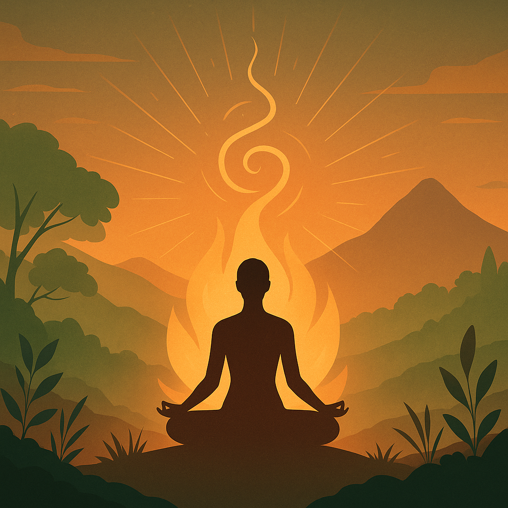 Representacion del Niyama Tapas como transformación interior