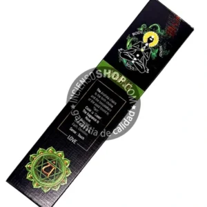 Incienso Cuarto Chakra Anahata de Goloka hecho a mano en Bangalore unidad de 15g