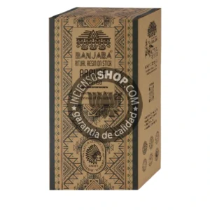 Incienso de Arruda Ritual Resin de Banjara Agarbatti Masala hecho a mano en caja de 8 uds de 25g