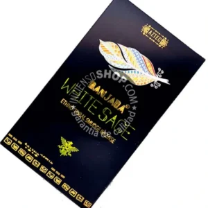 Incienso de Salvia Blanca etnica de Banjara Agarbatti Masala hecho a mano en caja de 12 unidades de 15g