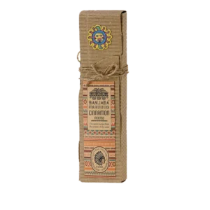 Incienso de Cinnamon Ritual Resin de Banjara Agarbatti Masala hecho a mano unidad de 8 varillas de 25g