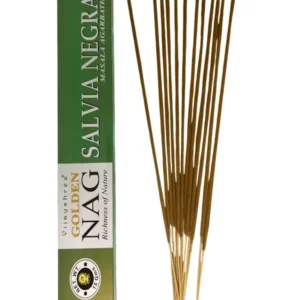 Incienso Dark Sage Golden Nag de Vijayshree orgánico Agarbati Masala unidad 15g