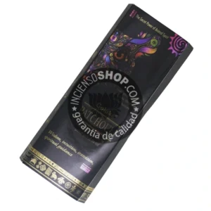 Shot de incienso Buho Pachuli orgánico Animal Spirit de Goloka Agarbatti Masala unidad 20g