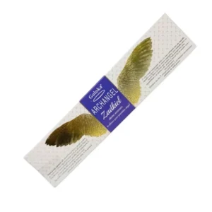 Incienso Archangel Zadkiel Divine Series de Goloka organico Agarbatti Masala unidad de 15g