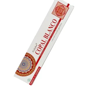 Incienso Copal Blanco Essence of Ayurveda de Goloka Agarbatti Masala hecho a mano unidad de 15g