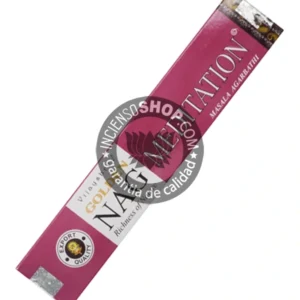 Incienso Golden Nag Meditation de Vijayshree Agarbatti Masala unidad de 15g