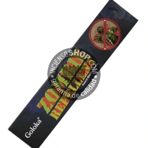 Incienso Zombie Repellent Black Divine Series de Goloka Agarbatti Masala hecho a mano unidad de 15g