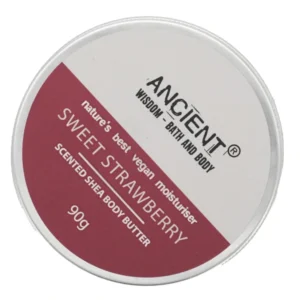 Manteca Corporal de Karité Perfumada de fresa 90g