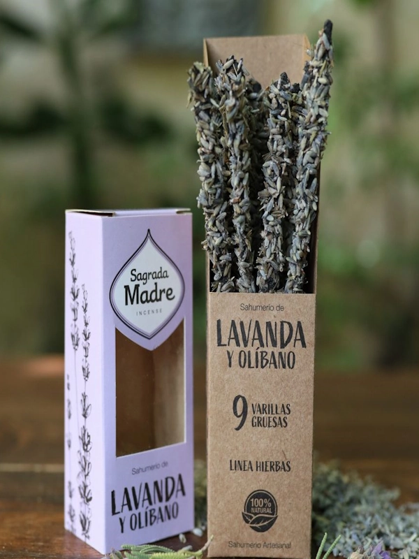 PORTADA-INCIENSO-SAGRADA-MADRE-LAVANDA-Y-OLIBANO-LINEA-HIERBAS-HECHO-A-MANO-CON-AMOR-EN-ARGENTINA-Contenido-ofrecio-con-INCIENSOSHOP