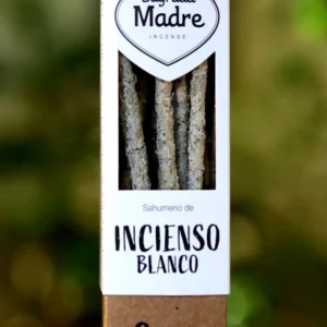 Incienso o sahumerio Olíbano Blanco de Sagrada Madre linea hierbas hecho a mano en argentina con amor unidad de 21g
