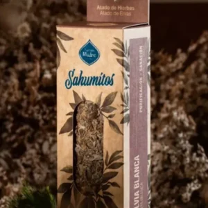 Sahumito Salvia Blanca de Sagrada Madre hecho a mano en con amor en Argentina unidad de 34g