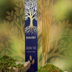 Incienso Baobab Tree organico Agarbati Masala linea botanical de Banjara hecho a mano unidad de 15g