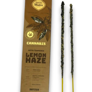 Incienso lemon haze gama grow de Sagrada Madre hecho a mano con amor en Argentina unidad de 15g