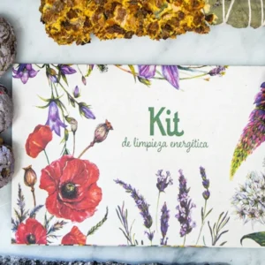 Kit de Limpieza Energética 6 accesorios de Sagrada Madre de Argentina: pastilla, sahumerio, bombita, pirámide y sahumador