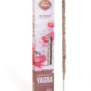 Incienso Yagra, Vainilla y Rosa de Sagrada Madre hecho a mano con amor en Argentina unidad de g
