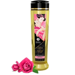 Shunga Aceite de Masaje Erótico Aphrodisia Rosas 240ml