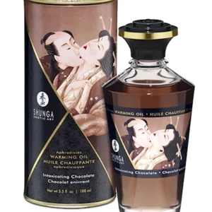 Aceite de masaje Intoxicating Chocolate efecto calor de Shunga de 100ml