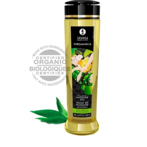 Shunga Aceite de Masaje Erótico Green Tea 240ml