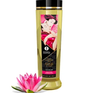 Shunga Aceite de Masaje Erótico Sensación Dulce de Loto 240ml
