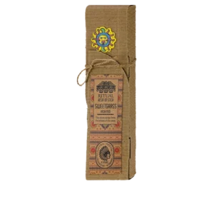 Incienso de Sweet Grass Ritual Resin de Banjara Agarbatti Masala hecho a mano unidad de 8 varillas de 25g