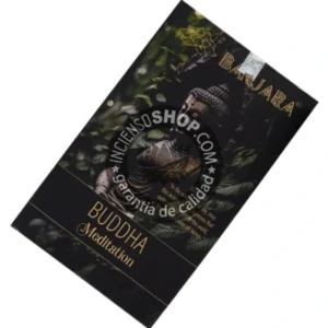 Incienso Meditation Buddha Series de Banjara organico Agarbatti Masala hecho a mano en caja de 12 unidades de 25g