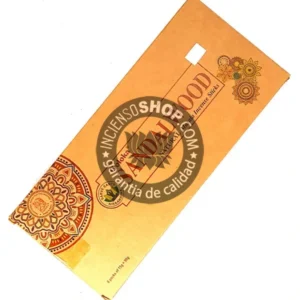 Incienso organico Sandalo de Goloka Agarbatti Masala hecho a mano en Bangalore en caja de 12 uds de 15g