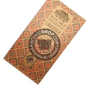 Incienso de Lavander Ritual Resin de Banjara Agarbatti Masala hecho a mano en caja de 8 uds de 25g