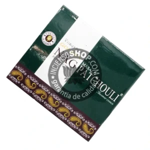 Conos de incienso Piramidal de Patchouli Masala tradicionales y organicos de la gama Golden Nag de Vijayshree en uds de 15g
