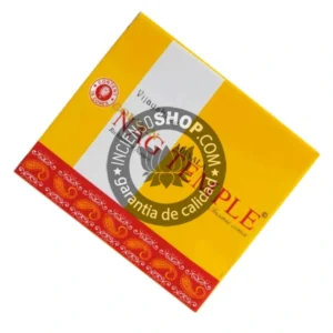 Conos de incienso Piramidal de Temple Masala tradicionales y organicos de la gama Golden Nag de Vijayshree en caja de 12 uds de 15g