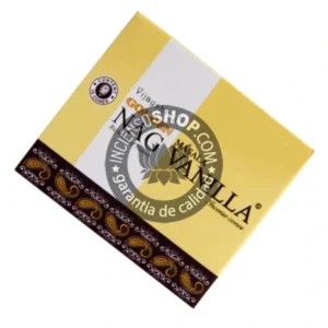 Conos de incienso Piramidal de Vainilla Masala tradicionales y organicos de la gama Golden Nag de Vijayshree en uds de 15g