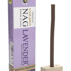 Incienso dhoop stick Lavander Golden Nag Masala orgánico de Vijayshree unidad de 15g