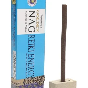 Incienso dhoop stick Reiki Energy Golden Nag Masala orgánico de Vijayshree unidad de 15g