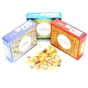Pack Resinas de incienso mas exclusivas de Goloka