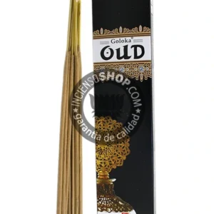Incienso OUD Black Divine series de Goloka Agarbatti Masala hecho a mano unidad de 15g