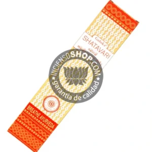 Incienso Shatavari de Goloka ayurvedico y medicinal Agarbatti Masala unidad de 15g