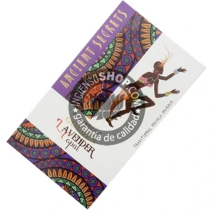 Incienso Copal Lavander Golden Ancient Secrets de Vijayshree Agarbati Masala en caja de 12 uds de 15g