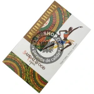 Incienso Copal Sandalwood Golden Ancient Secrets de Vijayshree Agarbati Masala en caja de 12 uds de 15g