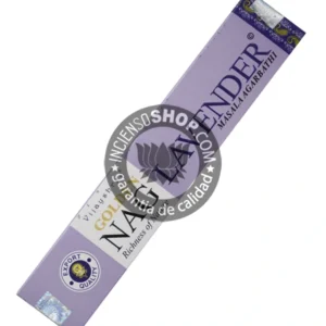 Incienso Golden Nag de Lavanda de Vijayshree Agarbatti Masala unidad de 15g