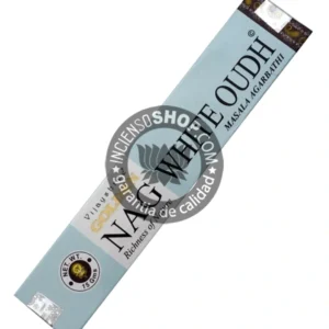 Incienso Golden Nag White Oudh de Vijayshree orgánico Agarbati Masala unidad 15g
