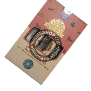 Incienso de Canela organico de Ullas Agarbatti Masala hecho a mano en caja de 12 uds de 25g