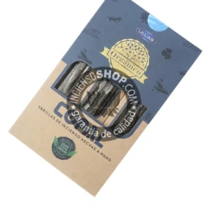 Incienso de Copal organico de Ullas Agarbatti Masala hecho a mano en caja de 12 uds de 25g